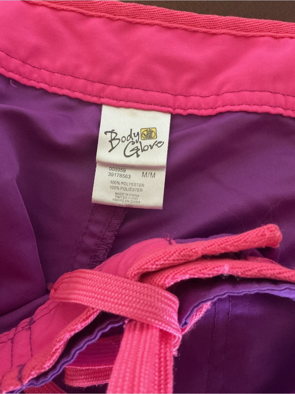 Body Glove women’s swim board shorts boardshorts size medium purple - Picture 5 of 5